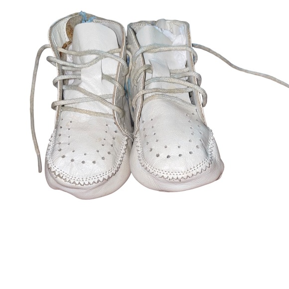 RARE 1984 Nike Michael Jordan Carolina Blue Gen 1 Sweet Dreams Baby Shoe Size 0 - Picture 7 of 11